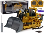 RC dózer 2,4 GHz-es, mozgatható tolólappal