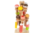 Forgó, fából készült fagylaltos stand Luigi Gelato small foot