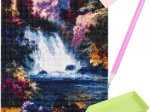 5D gyémántmozaik – vízesés 30 × 40 cm