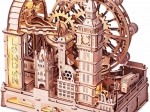 Rokr 3D fa puzzle London – mechanikus golyópályás modell, 431 darab