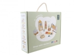 Fából készült oktatószett totyogóknak 12–18 hónapos korig – PolarB Grow‑With‑Me Box