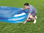 Bestway medenceponyva 262 × 175 cm