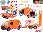 Kids Globe Traffic VW Transporter – fém modell fénnyel és hangokkal