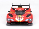Bburago 1:24 Ferrari Racing - 499P LMH - Piros #51