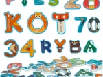 Habmatrica a fürdőkádba – ábécé és számok állatokkal