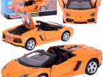 Interaktív fém autómodell Lamborghini Aventador Roadster