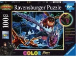 világító puzzle Így neveld a sárkányodat 3 XXL 100 darab – Ravensburger