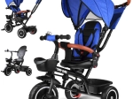 Gyermek 3 az 1-ben TINY BIKE háromkerekű napellenzővel