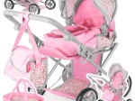 3 az 1-ben Pink Flowers babakocsi