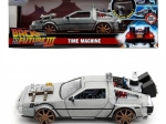 delorean vissza a jövőbe iii 1:24 fém modell nyitható ajtókkal jada toys