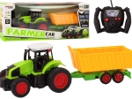 RC traktor utánfutóval 1:16, zöld