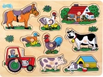 Small Foot fa puzzle – Farm