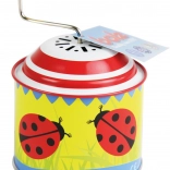 Lena zenélő doboz Katicabogarak