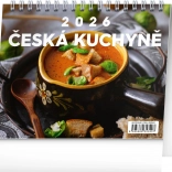 Asztali naptár Cseh konyha 2026