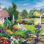 Puzzle COBBLE HILL A tavacskánál XL 275 darab