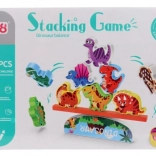 Dínós egyensúlyozó játék gyerekeknek