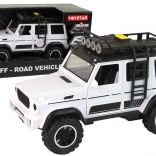 Fehér terepjáró 1:14 hangokkal és fényekkel