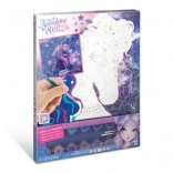 Nebulia és Ló számfestő kép