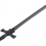 Műanyag harci kard díszes markolattal és hangokkal, 80 cm