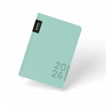 Heti napló 2026 Pastelini zöld A5