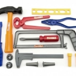 Gyermekeknek készült műanyag szerszámkészlet