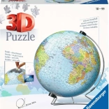 Ravensburger 3D puzzle Föld – gyerek földgömb 180 darab