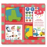 Matricás készlet Cuki kisautók