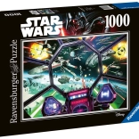 Ravensburger puzzle STAR WARS: TIE Fighter pilótafülke 1000 darab