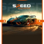 Gyerek kötény poncsó autós mintával