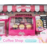 Gyerek kávézó elemekkel és kiegészítőkkel