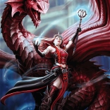 Puzzle TREFL Premium Plus Fantasy: Skarlát varázsló 1000 darab