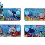 Vizes gyűrűs kézi játék tengeri világ motívummal 11 × 6 cm