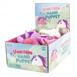 Kézre húzható egyszarvú báb