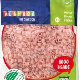 PLAYBOX vasalható gyöngyök – barack és testszín, 1000 db