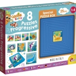 CAROTINA Baby – 8 progresszív gyerek puzzle