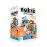 Kék hőnyomtatós fényképezőgép