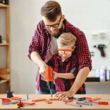 Woopie mobil 2 az 1-ben szerszámos műhelykoffer, 65 darab