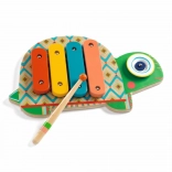 Djeco xilofon és cintányér teknős