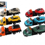 Bburago autómentő autóval 1:43, fém modell 21 cm, több színben