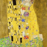 Puzzle Gustav Klimt Csók 1000 darabos