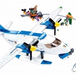 Sluban rendőrségi hidroplán rablókkal építőkészlet