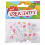 Színes gyöngyök keveréke 16 mm