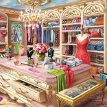 Ravensburger Puzzle Varázslatos Ruhásszekrény 1000 darab