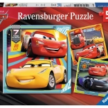 Ravensburger puzzle Verdák 3 a versenyen 3×49 darab
