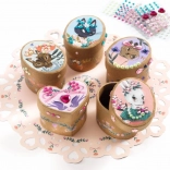 Djeco Kreatív Készlet Díszítendő Dobozkák