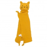 New Baby muszlin macska alvópárna mustár színű