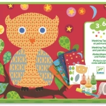 Varázslatos szivacsos festés – erdei állatok