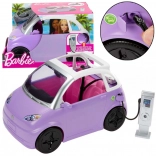 Cabrio Autó Barbie számára töltőállomással