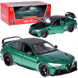 Alfa Romeo Giulia GTAm Quadrifoglio autó modell 1:18