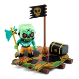 Djeco Arty Toys kalóz figura kinccsel
